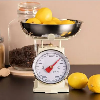 Esschert Design Weegschaal Vintage Crème - Afbeelding 2