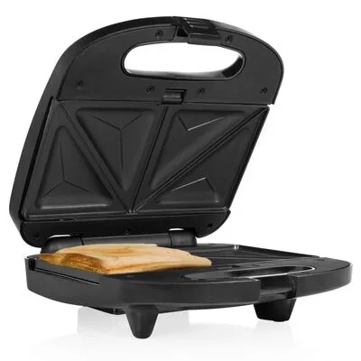 Tristar Tosti-ijzer SA-3070 3-in-1 800 W Zwart En Zilver - Afbeelding 2