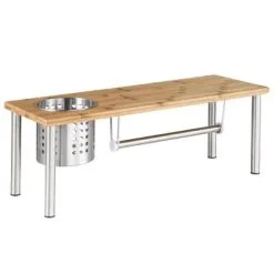 HI Keukenschap 55x20x20 Cm Bamboe