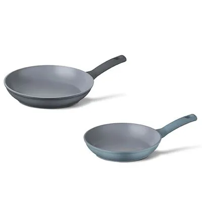 CUISINOX 2-delige Koekenpanset Denimblauw