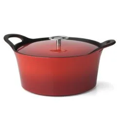 CUISINOX Braadpan Geëmailleerd 1,6 L 20 Cm Rood