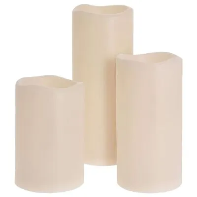 Ambiance 3-delige LED-Kaarsenset Met Afstandbediening - Afbeelding 2