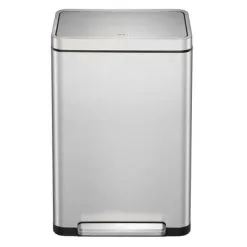 EKO Pedaalemmer X-Cube 45 L Matzilverkleurig