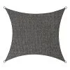Livin' Outdoor Livin'outdoor Schaduwdoek Iseo Vierkant 5x5 M HDPE Grijs