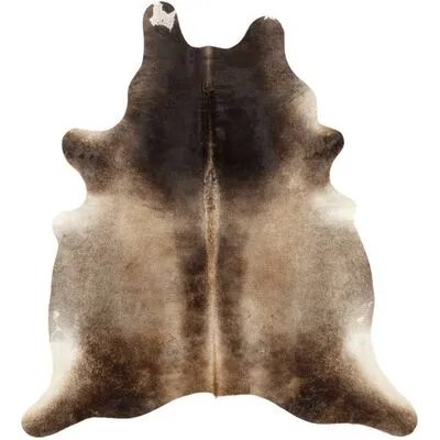 Dutch-lifestyle Dutch Lifestyle Vloerkleed Glasgow 190x155 Cm Bruin En Wit - Afbeelding 2