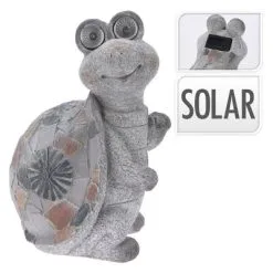 ProGarden Tuindecoratie Schildpad Met Solarverlichting MGO