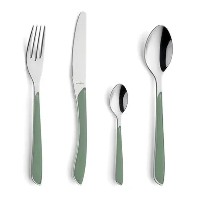 Amefa 24-delige Bestekset Eclat Lichtgroen