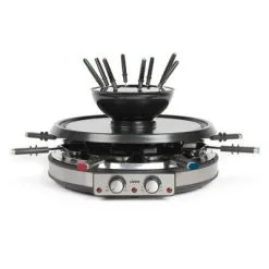 Livoo Gourmetstel, Grillplaat En Fondueset 3-in-1 8 Personen 1900 W