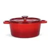 Livoo Braadpan Rond 4 L 24 Cm Rood