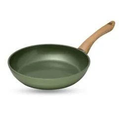 Just Vegan Koekenpan CeraVegan ECO 24 Cm Aluminium Groen