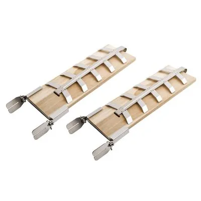 HI Visgrillhouder 2 St 55x16,5x5 Cm