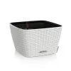 LECHUZA Plantenbak BACINO Cottage ALL-IN-ONE 30x30 Cm Wit