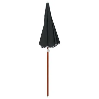 VidaXL Parasol Met Stalen Paal 180 Cm Antraciet - Afbeelding 2