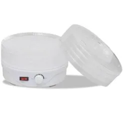 VidaXL Voedseldroger Met 6 Stapelbare Lades Rood