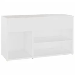 VidaXL Schoenenbank 80x30x45 Cm Spaanplaat Wit