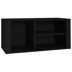 VidaXL Schoenenkast 100x35x45 Cm Bewerkt Hout Zwart
