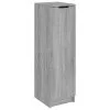 VidaXL Schoenenkast 30x35x100 Cm Bewerkt Hout Grijs Sonoma Eikenkleur