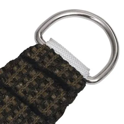 VidaXL Zonnezeil 160 G/m² 4,5x4,5 M HDPE Bruin - Afbeelding 3