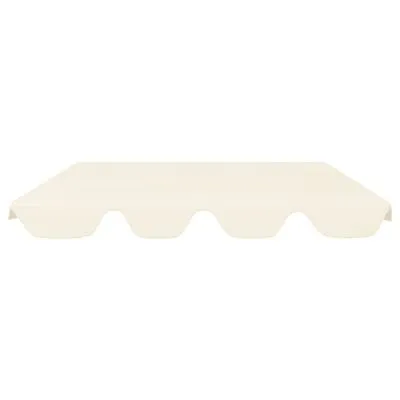 VidaXL Vervangingsluifel Voor Schommelbank 188/168x110/145 Cm Groen - Afbeelding 3