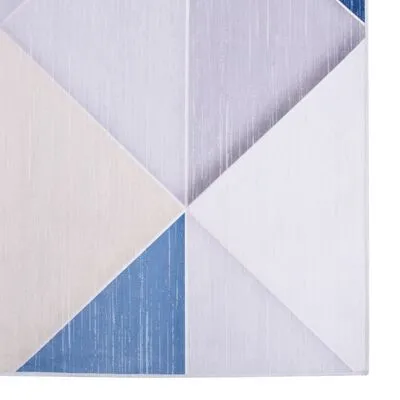 VidaXL Vloerkleed Met Print 140x200 Cm Stof Meerkleurig - Afbeelding 3