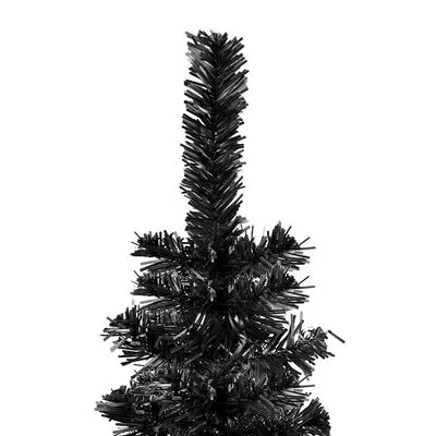 VidaXL Kerstboom Smal 120 Cm Zwart - Afbeelding 3