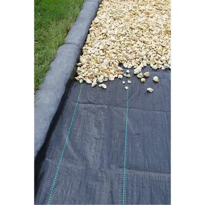 Nature Anti-worteldoek 1x10 M Zwart - Afbeelding 3