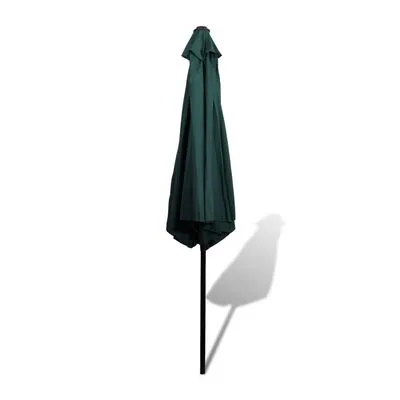 VidaXL Parasol Met Stalen Paal 3 M Groen - Afbeelding 3