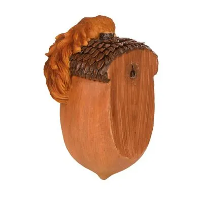 Esschert Design Voederhuis Eikelvormig Met Eekhoorn 14,2x10,8x20,1 Cm - Afbeelding 3