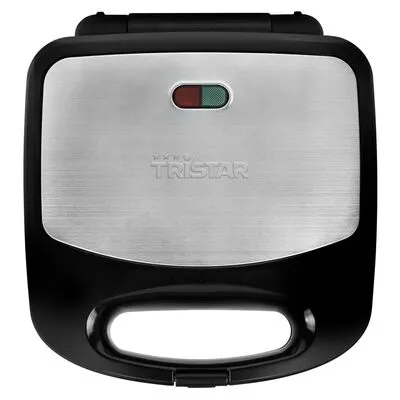 Tristar Tosti-ijzer SA-3070 3-in-1 800 W Zwart En Zilver - Afbeelding 3