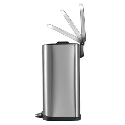 EKO Pedaalemmer Della 35 L Matzilverkleurig - Afbeelding 3