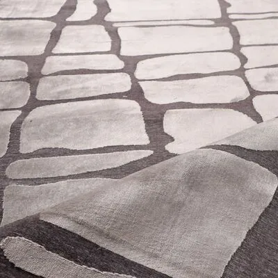 Dutch-lifestyle Dutch Lifestyle Vloerkleed Verona Hoheit 230x160 Cm Grijs - Afbeelding 3