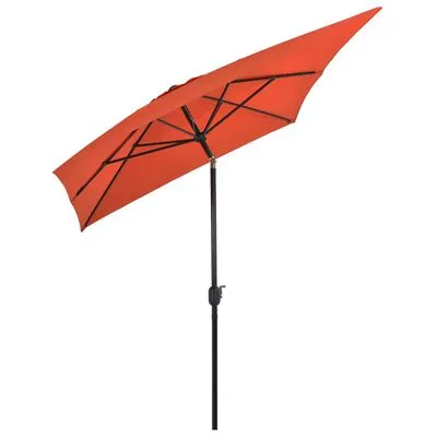 VidaXL Parasol Met Metalen Paal 300x200 Cm Terracotta - Afbeelding 3