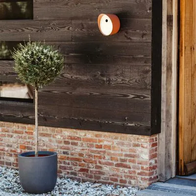 Capi Vogelhuisje Oval 1 24x19x23 Cm Hout En Antracietkleurig - Afbeelding 3