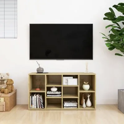 VidaXL Schoenenbank 103x30x54,5 Cm Spaanplaat Sonoma Eikenkleurig - Afbeelding 3