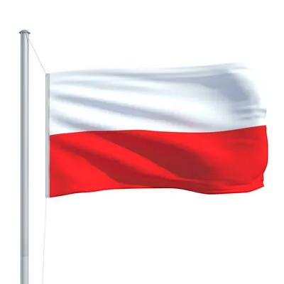 VidaXL Vlag Polen 90x150 Cm - Afbeelding 4