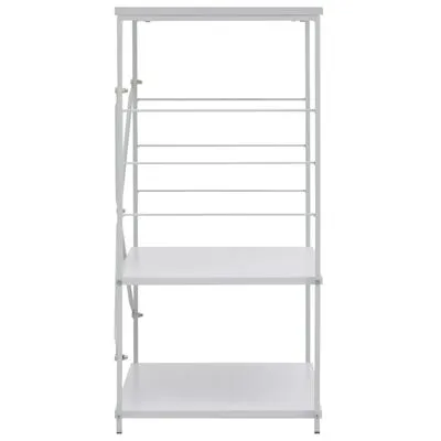 VidaXL Magnetronkast 60x39,6x79,5 Cm Spaanplaat Wit - Afbeelding 4