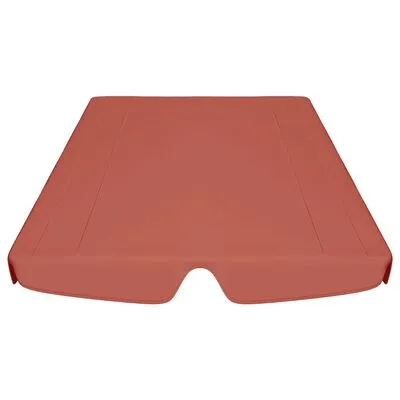 VidaXL Vervangingsluifel Schommelbank 188/168x110/145 Cm Terracotta - Afbeelding 4