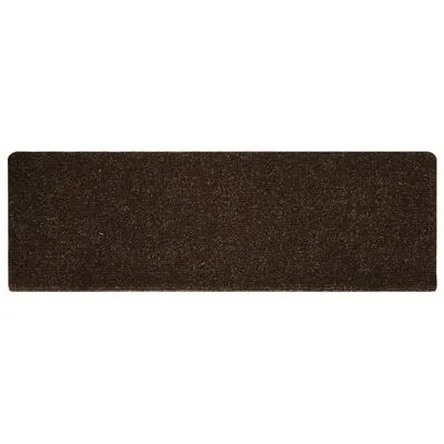 VidaXL Trapmatten 15 St 65x21 Cm Naaldvilt Bruin - Afbeelding 4