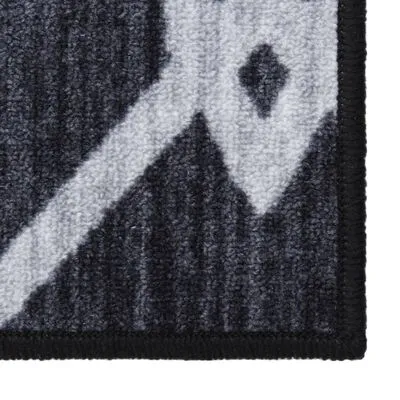 VidaXL Tapijtloper 80x150 Cm Zwart - Afbeelding 4