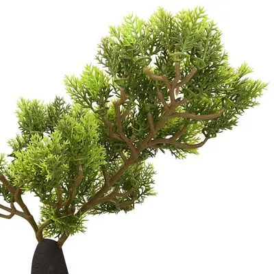 VidaXL Kunstplant Met Pot Cipres Bonsai 60 Cm Groen - Afbeelding 4