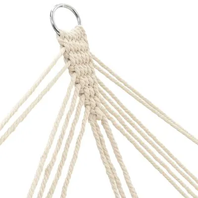 VIDAXL Hangmat 210 X 150 Cm (bruin) - Afbeelding 4