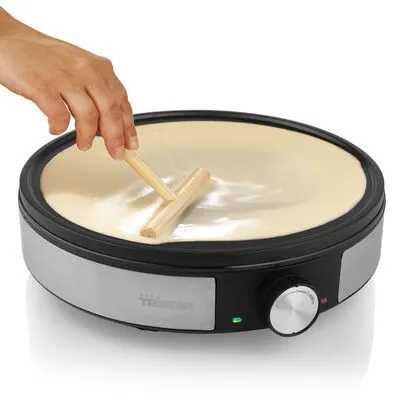 Tristar Crêpemaker BP-2638 1200 W Zwart En Zilverkleurig - Afbeelding 4