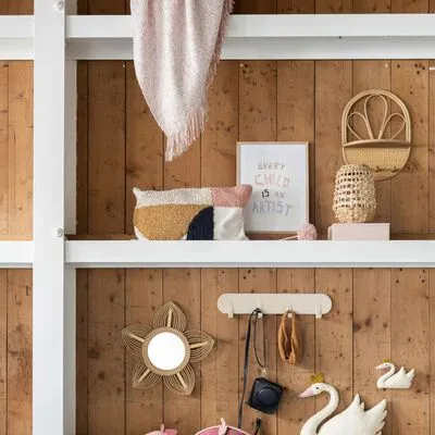 KidsDepot Sierkussen Kaya 50x30 Cm Katoen Roze - Afbeelding 4