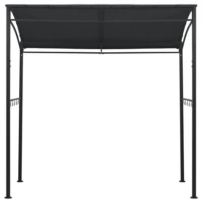 VidaXL Barbecue Paviljoen 215x150x220 Cm Staal Antraciet - Afbeelding 4