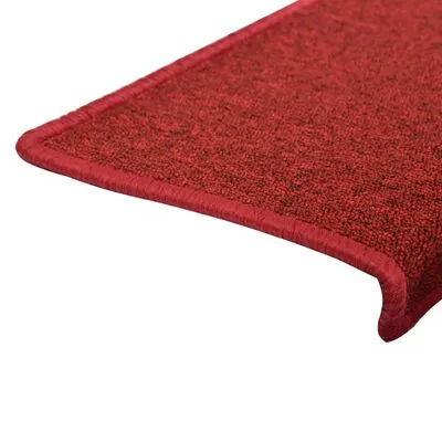 VidaXL Trapmatten 5 St 65x25 Cm Rood - Afbeelding 5