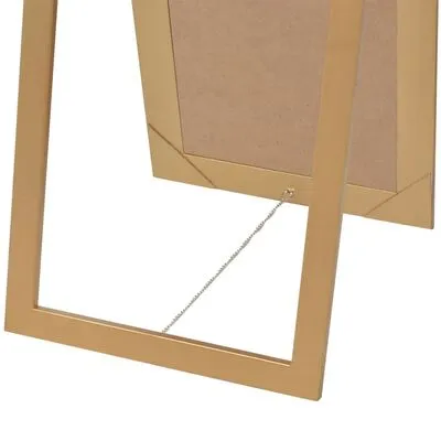 VidaXL Vrijstaande Spiegel Barok 160x40cm Goud - Afbeelding 5