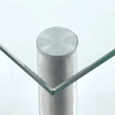 VidaXL Keukenschap 45x16x26 Cm Gehard Glas Transparent - Afbeelding 5