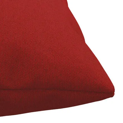 VidaXL Sierkussens 4 St 50x50 Cm Stof Rood - Afbeelding 5