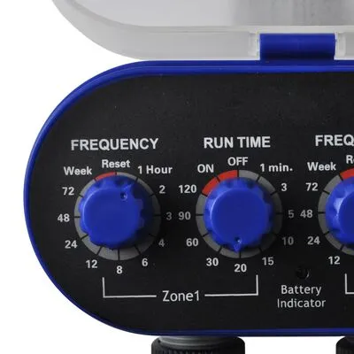 VIDAXL Elektrische Irrigatie Watertimer (2 Uitgangen) - Afbeelding 5