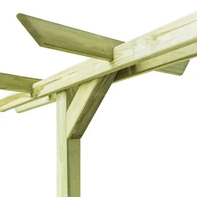 VidaXL Pergola 360x200x60 Cm Geïmpregneerd Grenenhout - Afbeelding 5